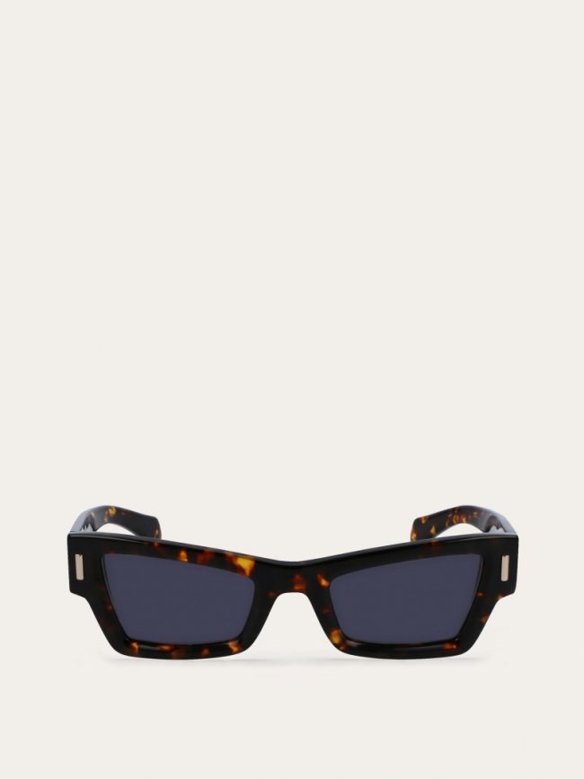 Ferragamo Women's Sunglasses - Tortoise/Grey | Quick Ship!
