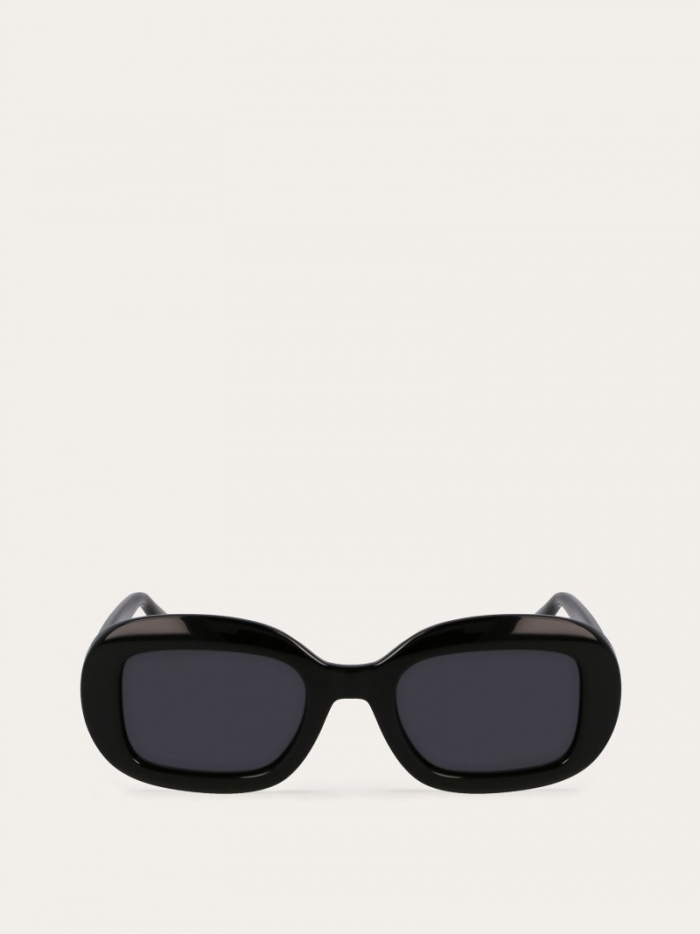 Ferragamo Women's Sunglasses - Black/Grey | Quick Ship!