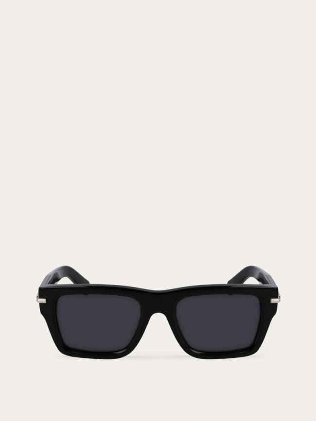 Ferragamo Men's Sunglasses - Black/Grey | Quick Ship!