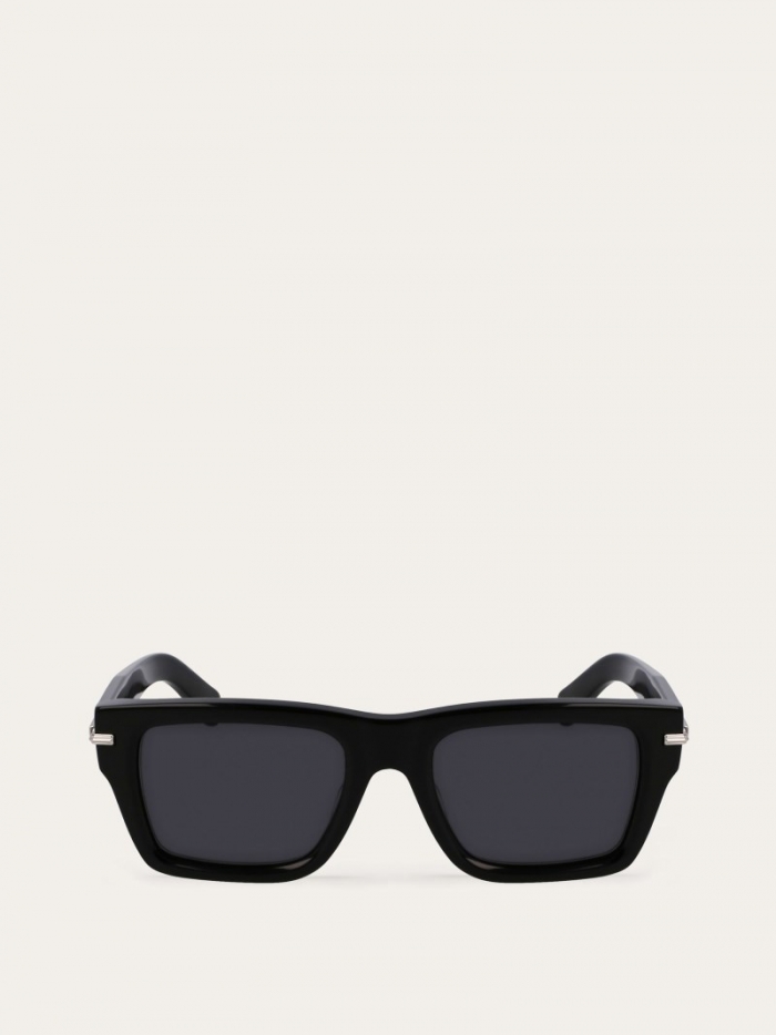 Ferragamo Men's Sunglasses - Black/Grey | Quick Ship!