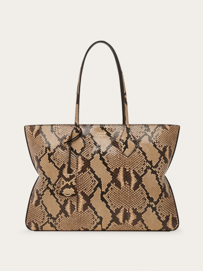 Ferragamo Women's Tote Bag - Rock | Quick Ship!