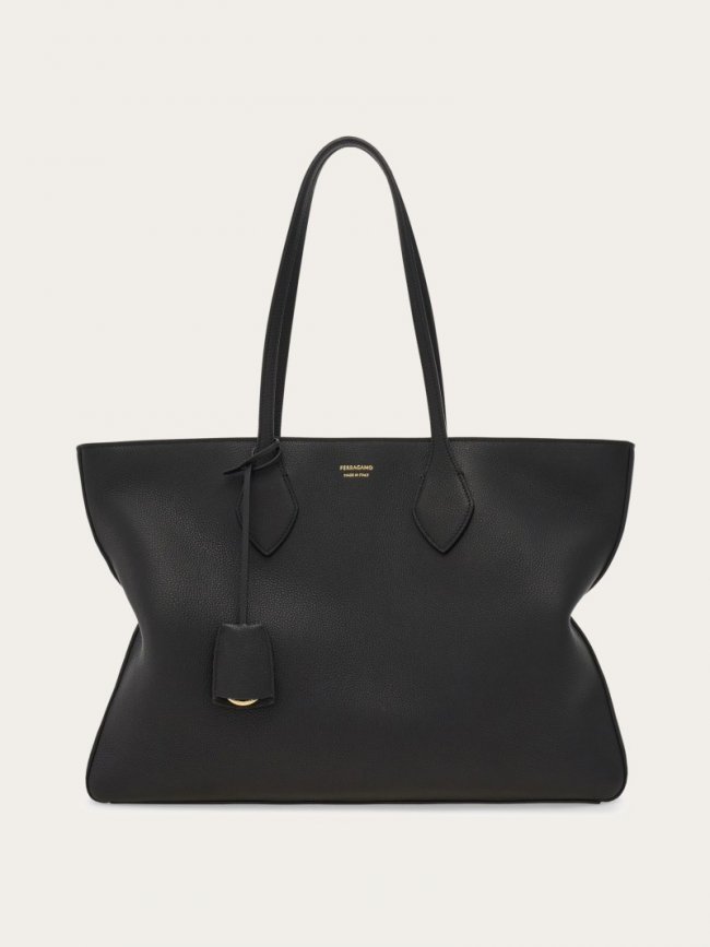 Ferragamo Women's Tote Bag - Black | Quick Ship!