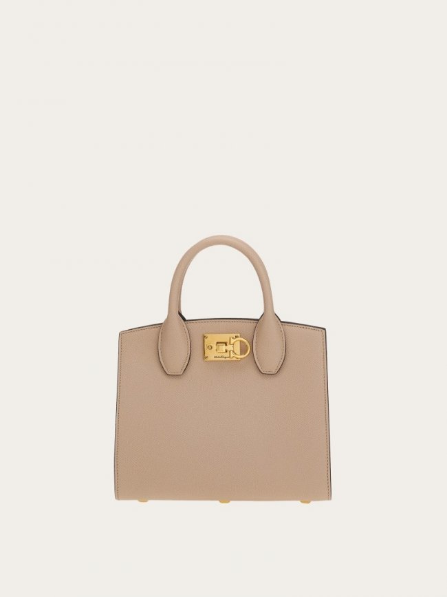 Ferragamo Women's Studio Box Bag - Deer | Quick Ship!