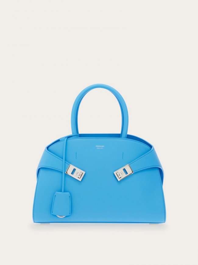 Ferragamo Women's Hug Handbag - Light Blue | Quick Ship!