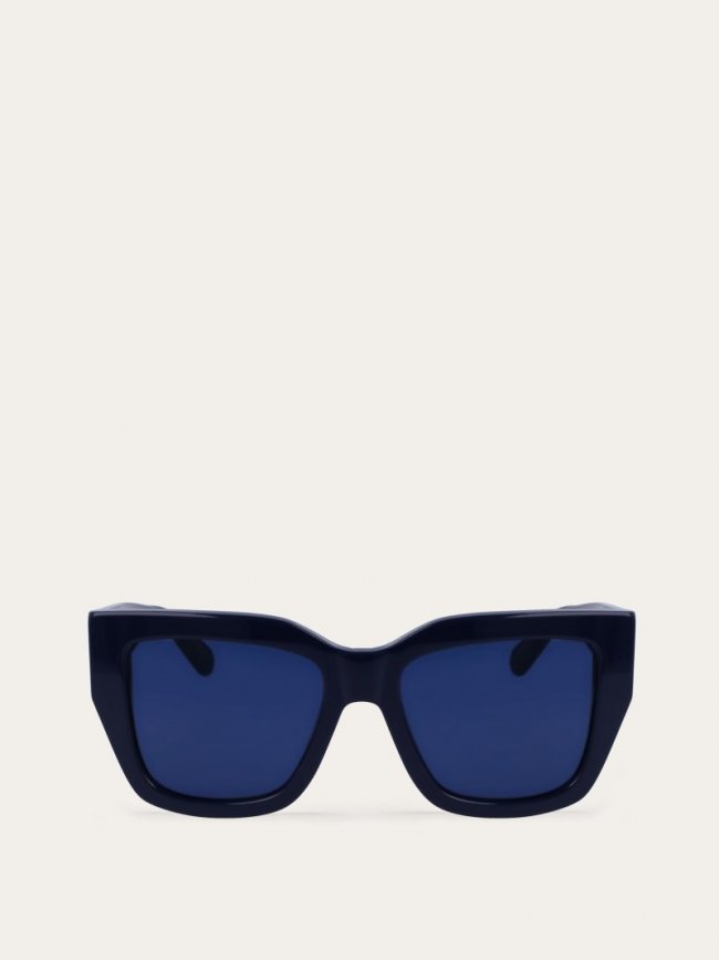 Ferragamo Women's Sunglasses - Navy Blue | Quick Ship!
