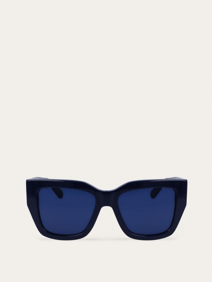 Ferragamo Women's Sunglasses - Navy Blue | Quick Ship!