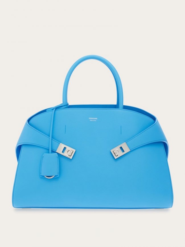 Ferragamo Women's Hug Handbag - Light Blue | Quick Ship!