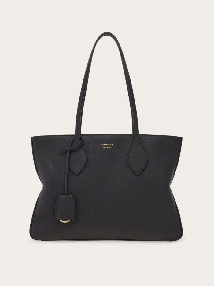 Ferragamo Women's Tote Bag - Black | Quick Ship!