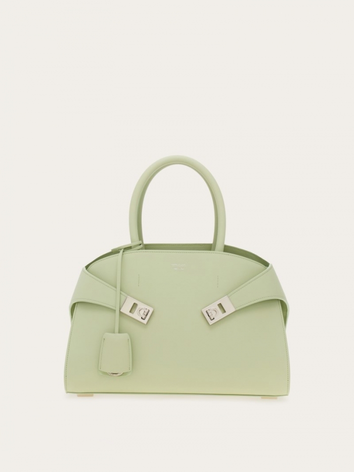 Ferragamo Women's Hug Handbag - Sage | Quick Ship!