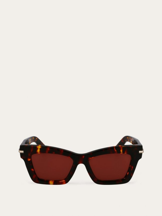 Ferragamo Women's Sunglasses - Tortoise/Red Wine | Quick Ship!