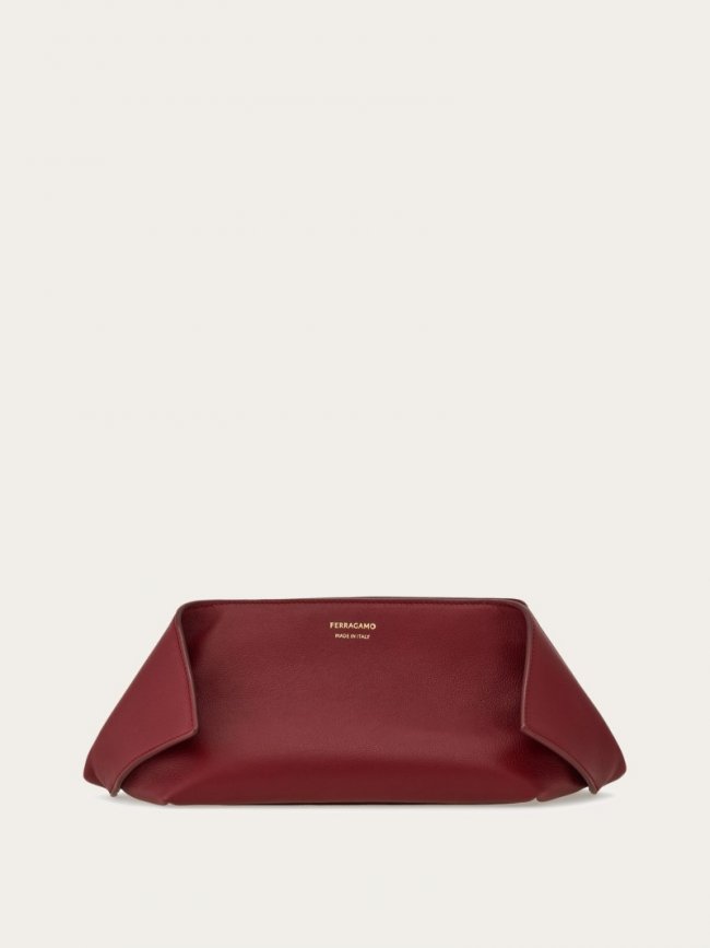 Ferragamo Women's Pouch - Bourgogne | Quick Ship!