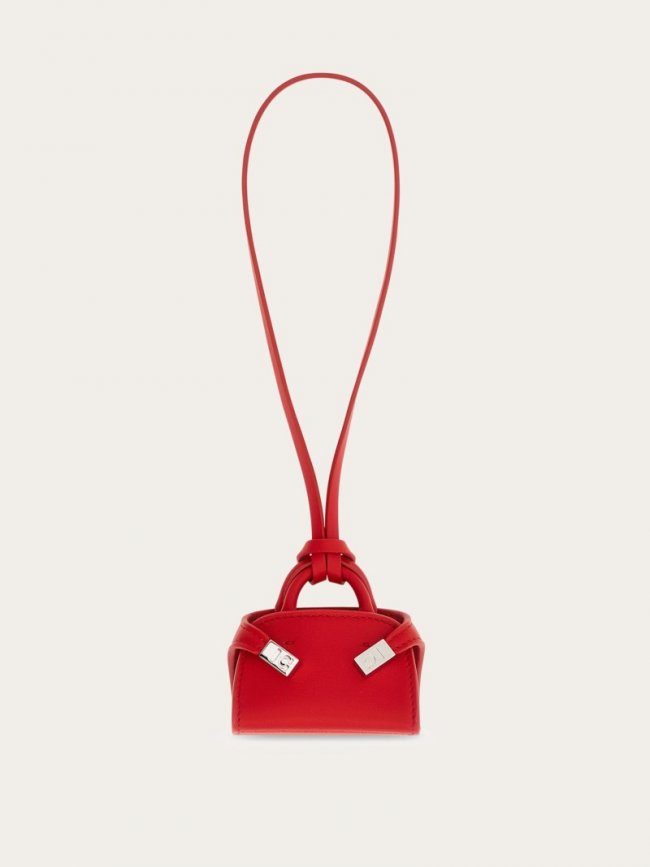Ferragamo Women's Hug Mini Charm - Flame Red | Quick Ship!