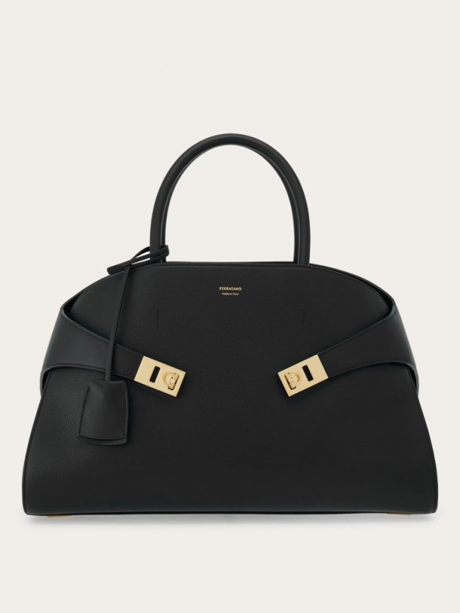 Ferragamo Women's Hug Handbag - Black | Quick Ship!