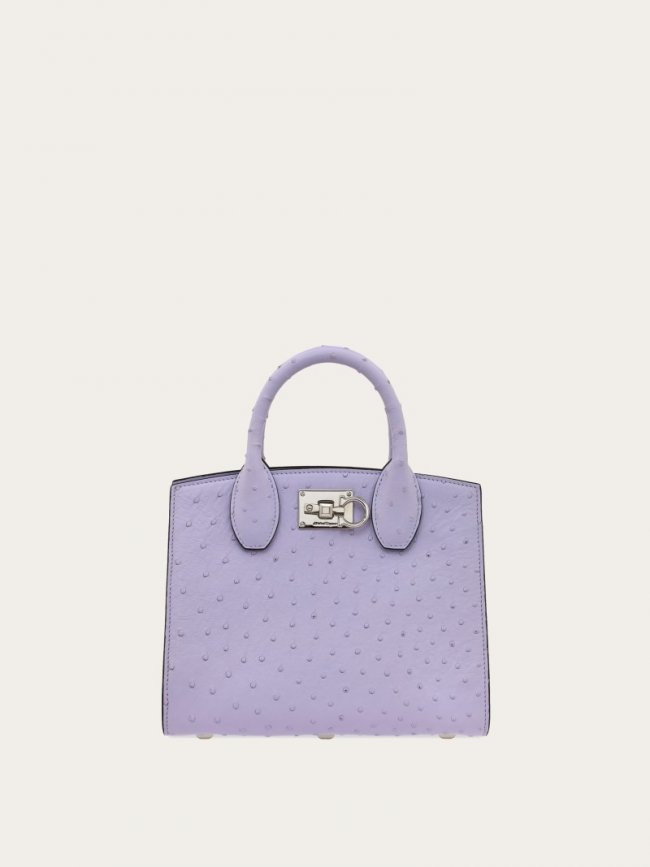 Ferragamo Women's Studio Box Bag - Lavender | Quick Ship!