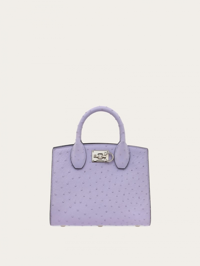 Ferragamo Women's Studio Box Bag - Lavender | Quick Ship!