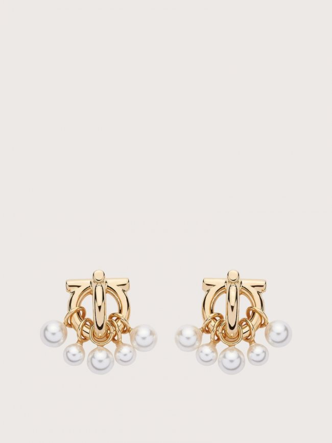 Ferragamo Women's Gancini Earrings - | Quick Ship!