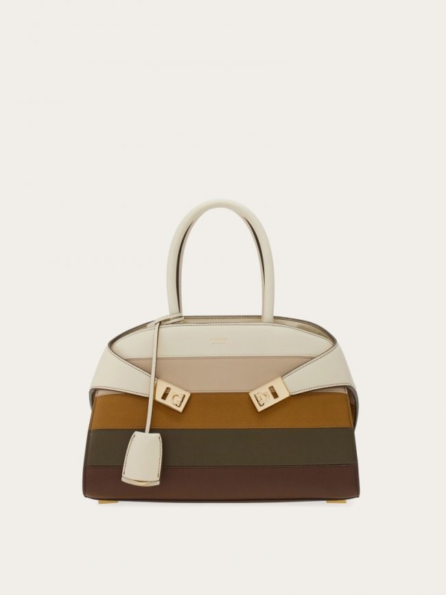 Ferragamo Women's Hug Multicolor Handbag - Multicolor | Quick Ship!