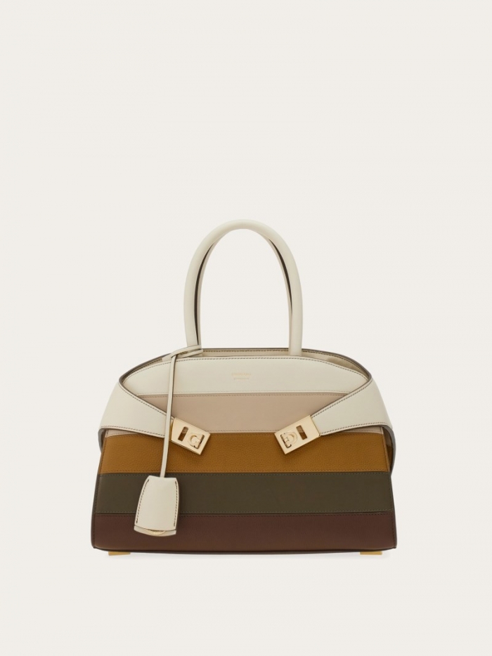 Ferragamo Women's Hug Multicolor Handbag - Multicolor | Quick Ship!