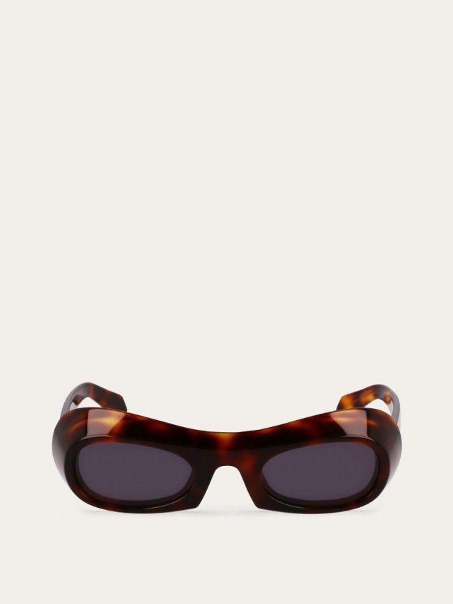 Ferragamo Women's Sunglasses - Tortoise/Grey | Quick Ship!