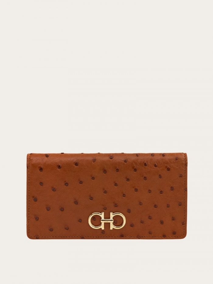 Ferragamo Women's Gancini Continental Wallet - Vicuna | Quick Ship!