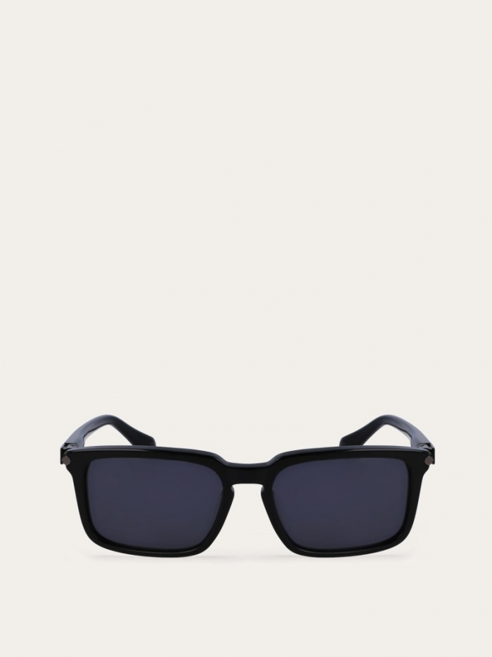 Ferragamo Men's Sunglasses - Black | Quick Ship!
