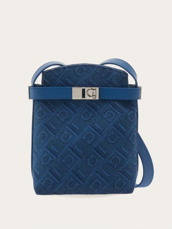 Ferragamo Women's Hug Smartphone Holder - Teal Blue | Quick Ship!