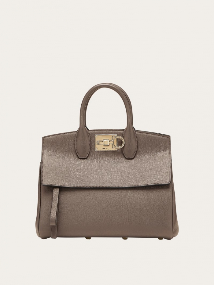 Ferragamo Women's Studio Bag - Caraway Seed | Quick Ship!