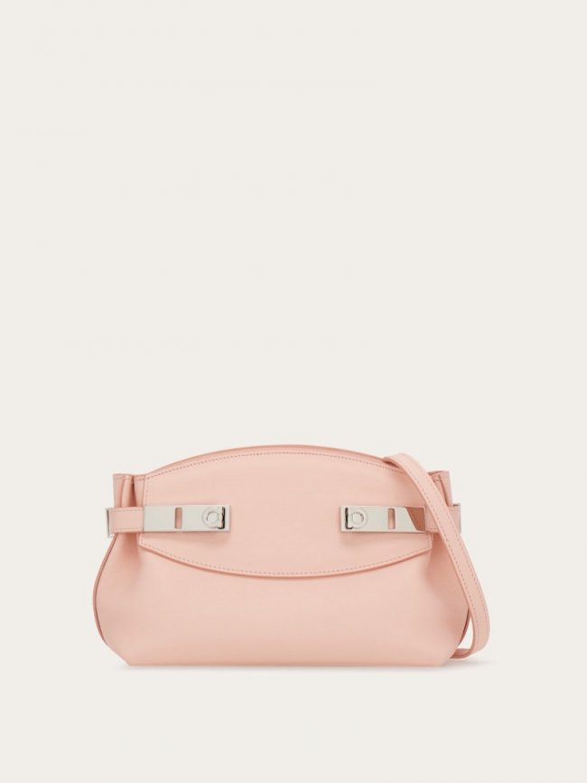 Ferragamo Women's Hug Soft Crossbody Bag - Nylund Pink | Quick Ship!