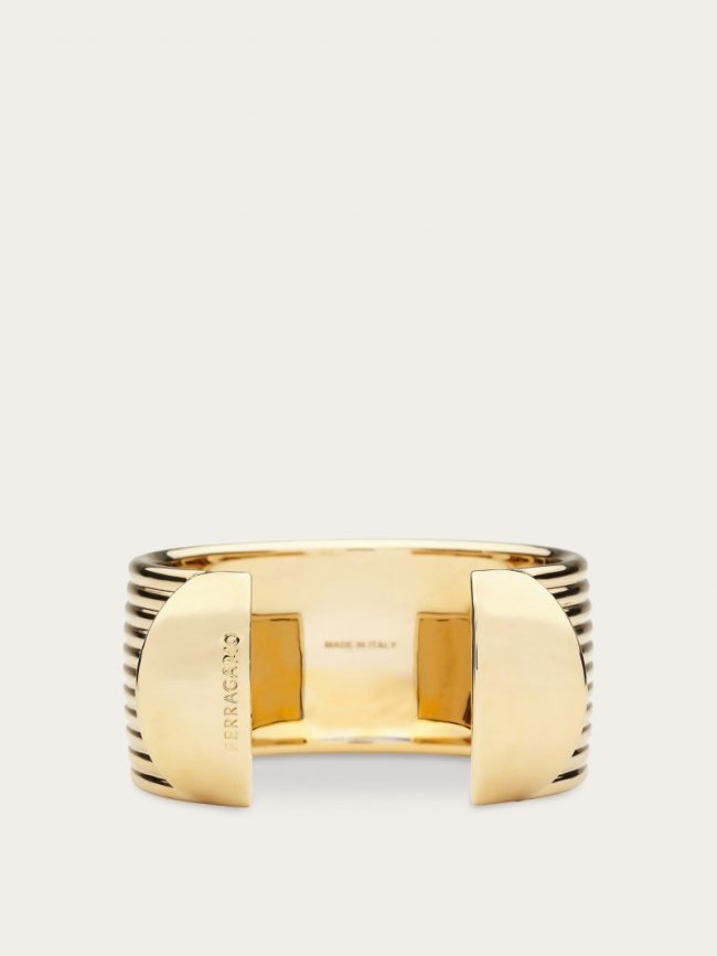 Ferragamo Women's Gancini Bangle - Gold (Size M) | Quick Ship!