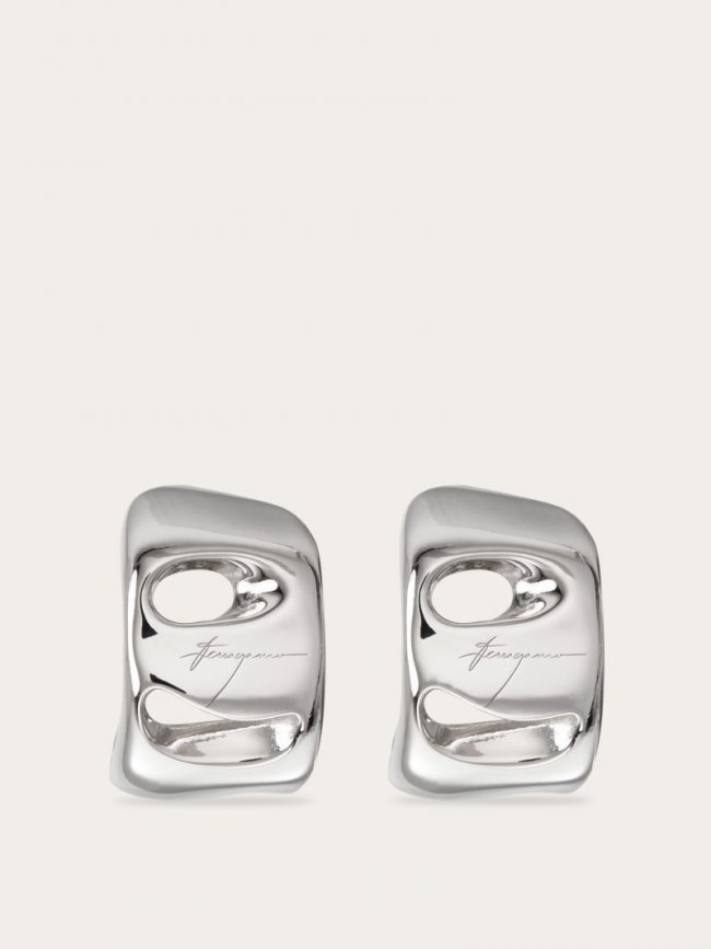 Ferragamo Women's Vara Earrings - Silver | Quick Ship!