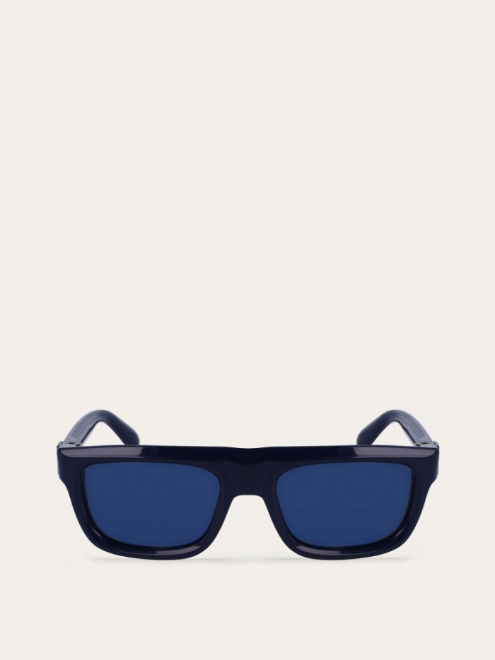 Ferragamo Men's Sunglasses - Navy Blue/Denim | Quick Ship!