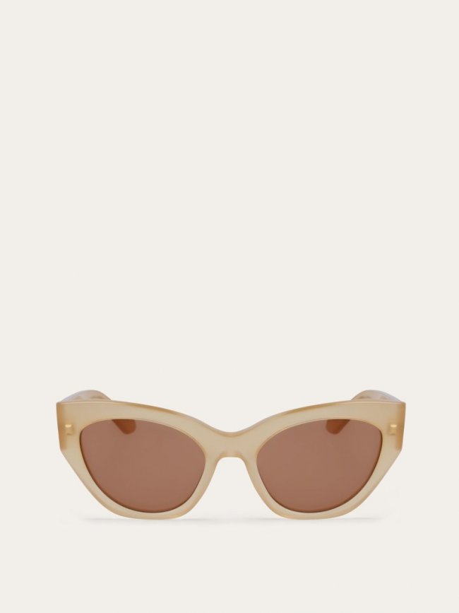 Ferragamo Women's Sunglasses - Opaline Honey | Quick Ship!