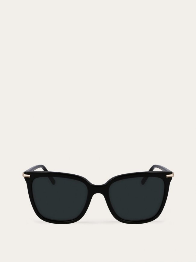 Ferragamo Women's Sunglasses - Black/Grey | Quick Ship!
