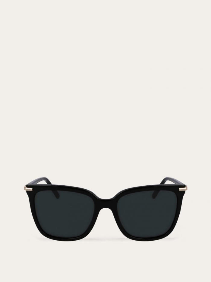 Ferragamo Women's Sunglasses - Black/Grey | Quick Ship!