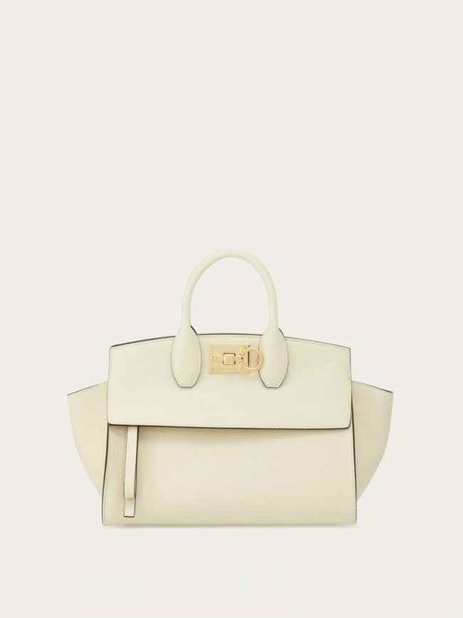 Ferragamo Women's Studio Soft Bag - Mascarpone | Quick Ship!
