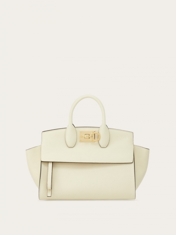 Ferragamo Women's Studio Soft Bag - Mascarpone | Quick Ship!