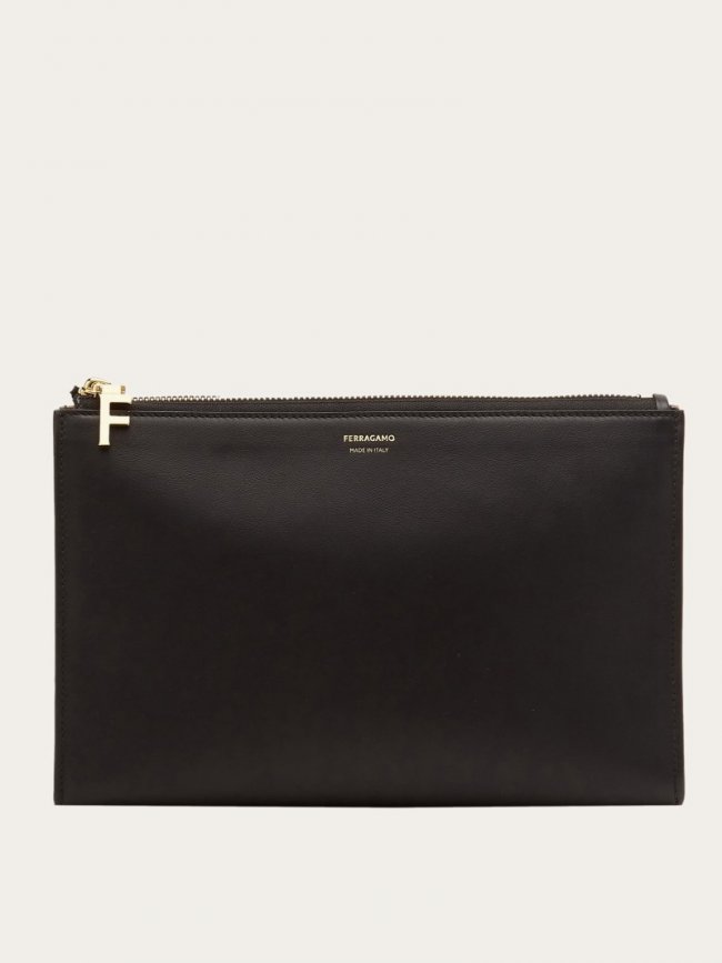 Ferragamo Women's Beauty Case - Black | Quick Ship!