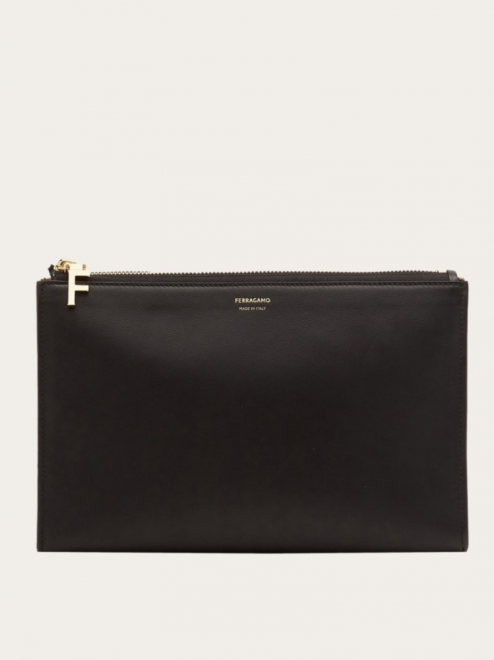Ferragamo Women's Beauty Case - Black | Quick Ship!