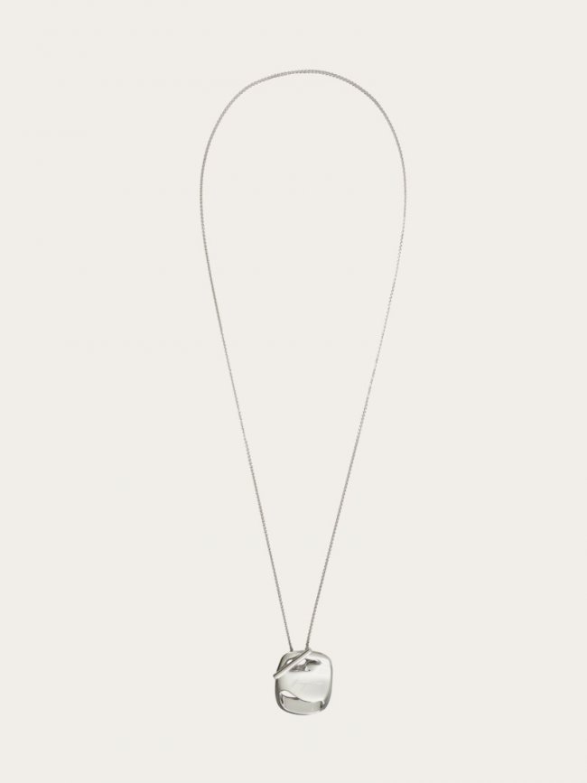 Ferragamo Women's Vara Necklace - Silver (L) | Quick Ship!