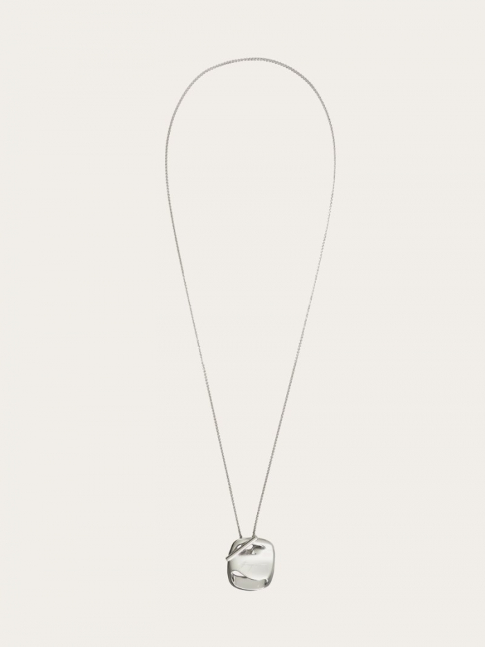 Ferragamo Women's Vara Necklace - Silver (L) | Quick Ship!