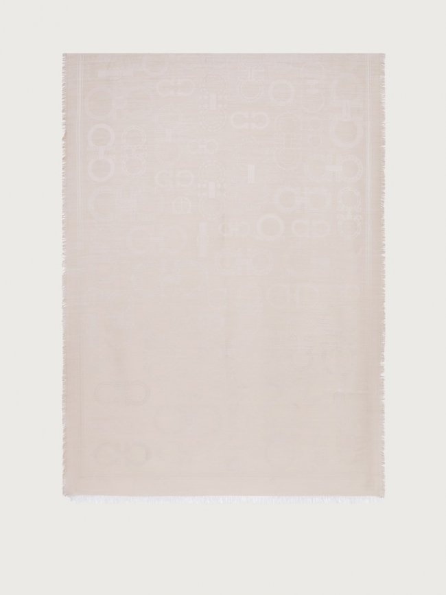 Ferragamo Women's Gancini Stole - Natural | Quick Ship!