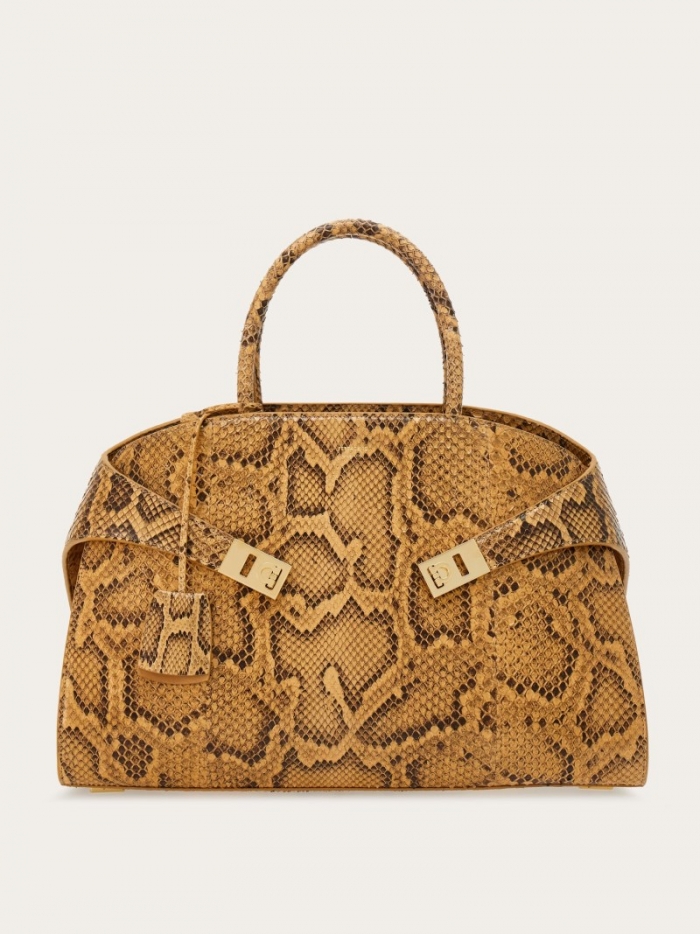 Ferragamo Women's Hug Handbag - Light Caramel | Quick Ship!