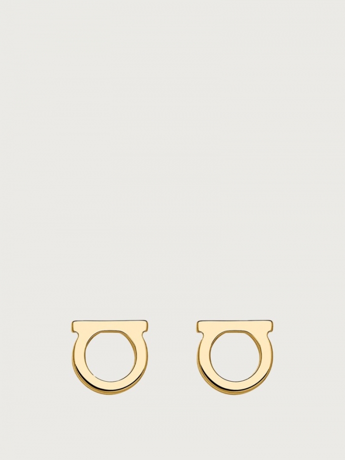 Ferragamo Women's Gancini Earrings - Gold (S) | Quick Ship!