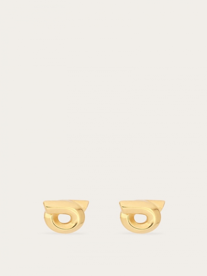 Ferragamo Women's Gancini Earrings - Gold (Size 10) | Quick Ship!