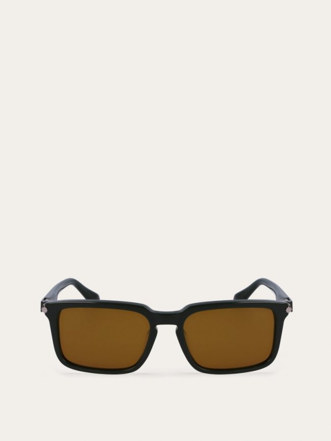 Ferragamo Men's Sunglasses - Dark Green | Quick Ship!