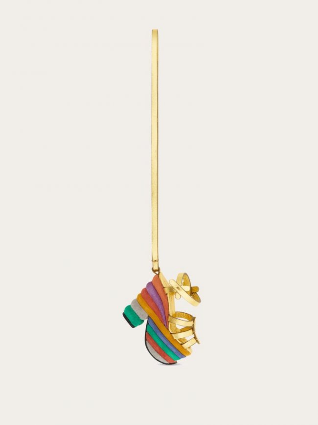 Ferragamo Women's Rainbow Mini Charm - Multicolor | Quick Ship!