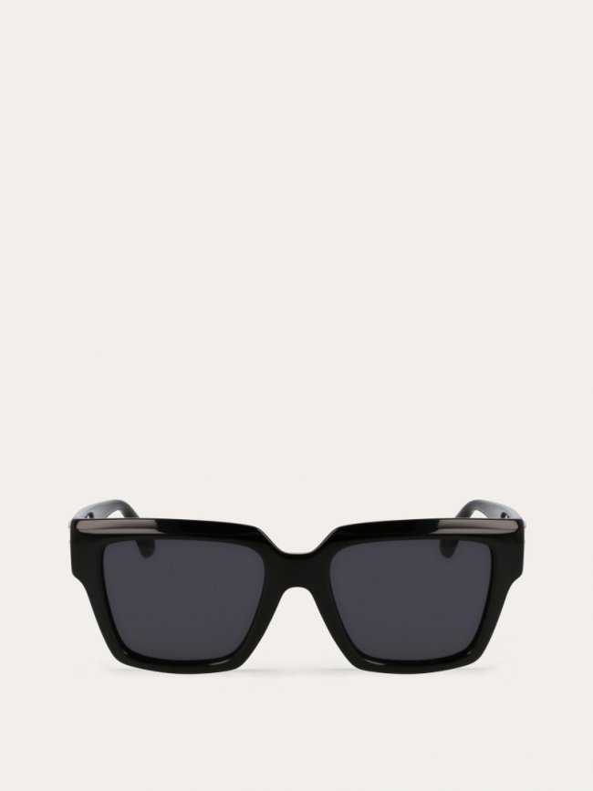 Ferragamo Women's Sunglasses - Black/Grey | Quick Ship!