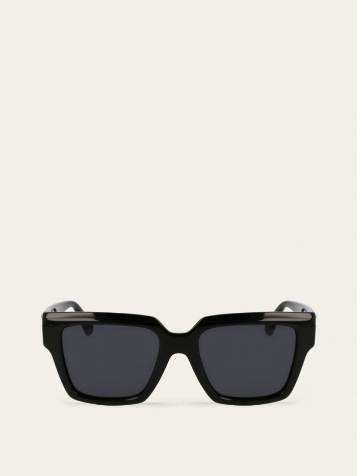 Ferragamo Women's Sunglasses - Black/Grey | Quick Ship!