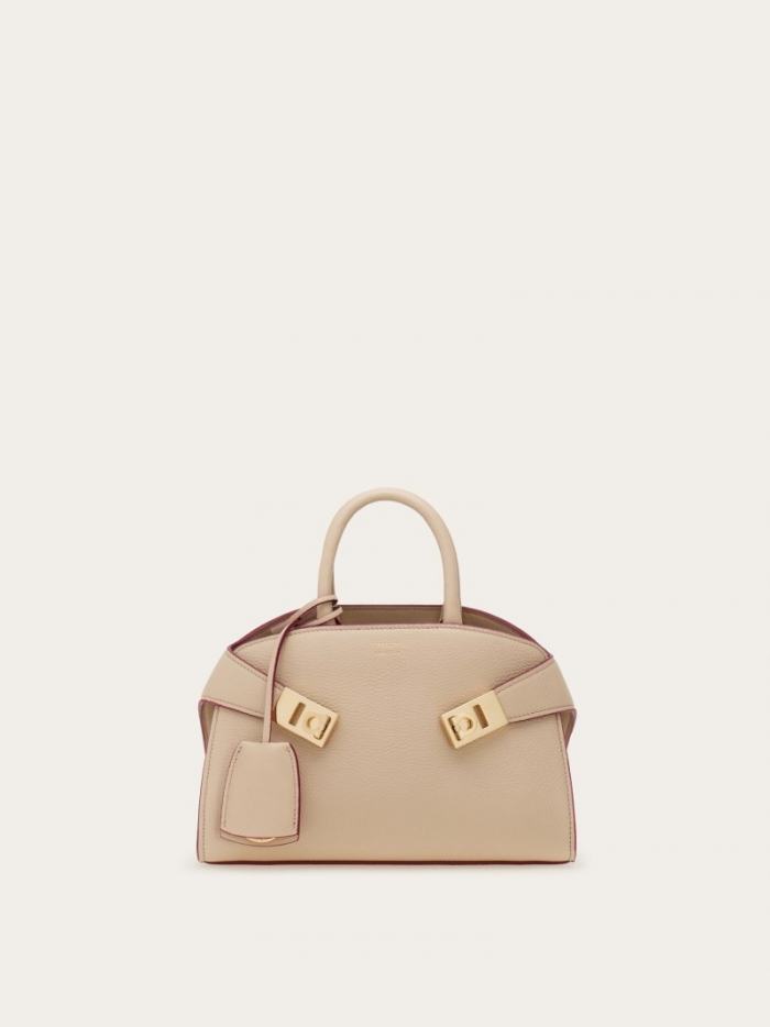 Ferragamo Women's Hug Handbag - Stone | Quick Ship!