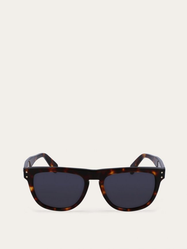 Ferragamo Men's Sunglasses - Dark Tortoise | Quick Ship!
